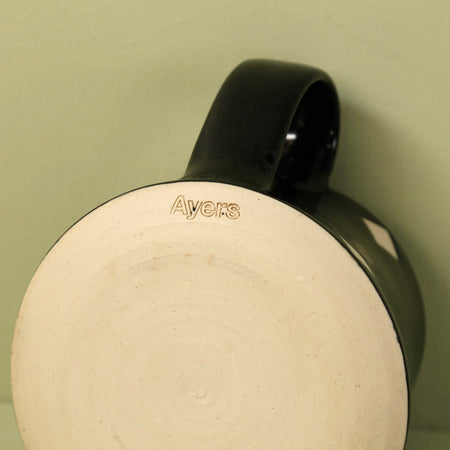 Jeremy Ayers / Black & White Diamond Mug