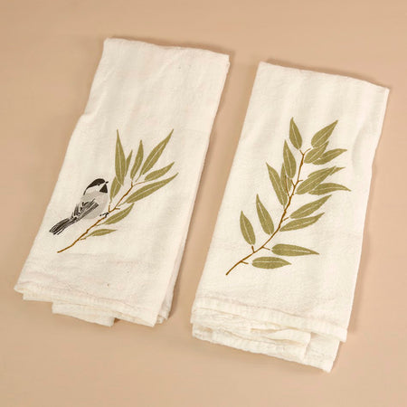 June & December Botanical Napkin Sets / Chickadee + Willow
