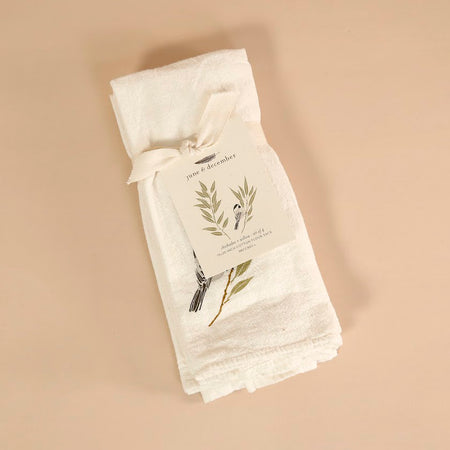June & December Botanical Napkin Sets / Chickadee + Willow