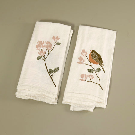 June & December Botanical Napkin Sets / Robin + Dogwood