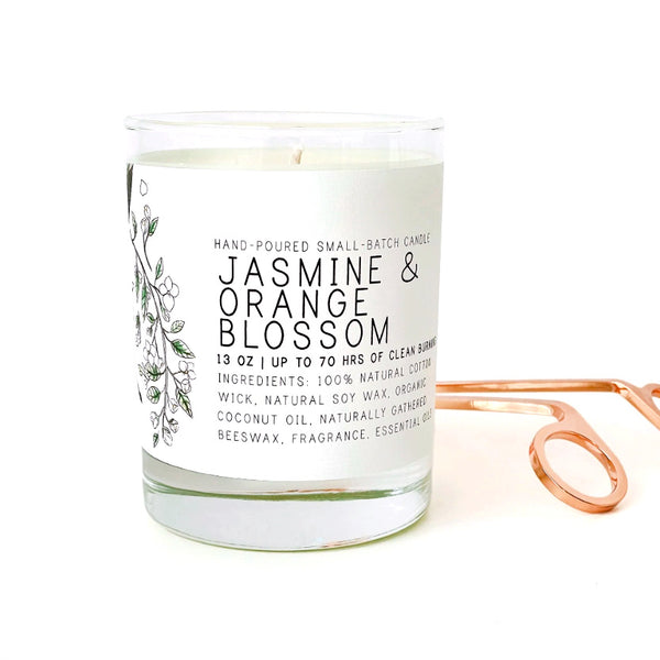 Just Bee Candle / Jasmine & Orange Blossom