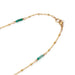 Green Onyx on 14k Gold Fill Necklace / KB303