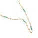 Green Onyx on 14k Gold Fill Necklace / KB303