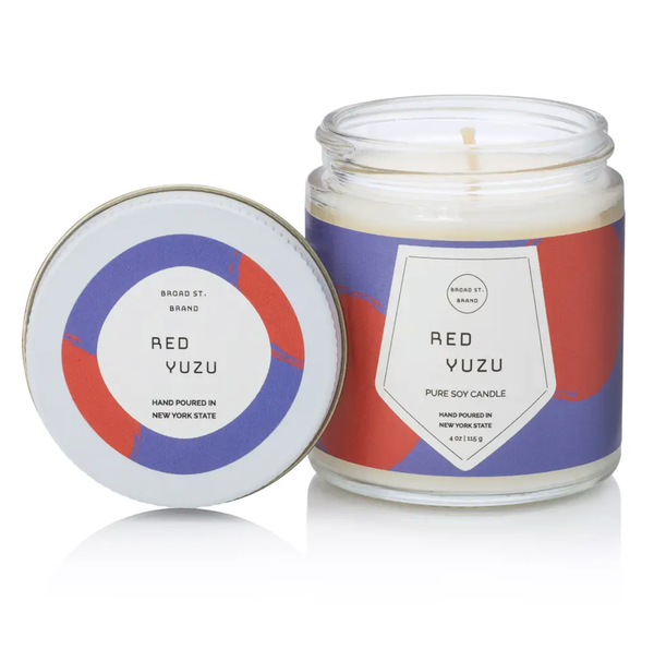 Red Yuzu Candle