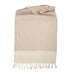 Kalkedon Turkish Cotton Hand Towel / Beige & Natural