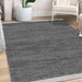 Recycled Plastic ( P.E.T. ) Indoor/Outdoor Rugs / Kingscote Black & White