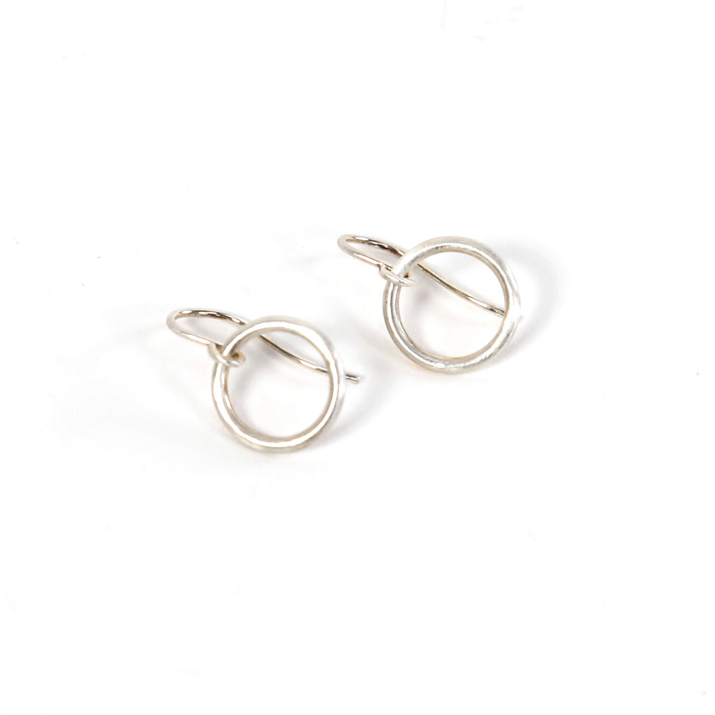 Organic Sterling Hoops