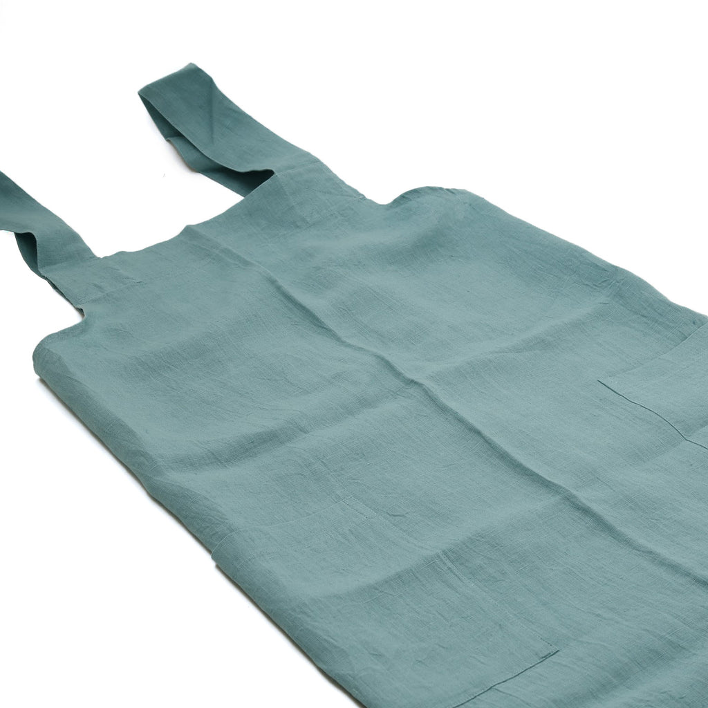 Linen Pinafore Apron / One Size