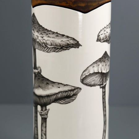 Laura Zindel Canister Vase / Large / Parasol #4 Mushroom