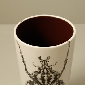 Laura Zindel Ceramic Tumbler / Goliath Beetle