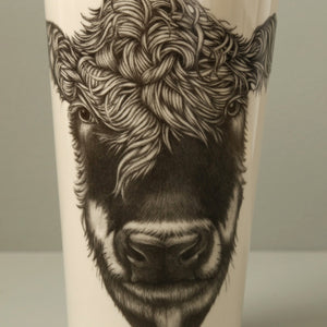 Laura Zindel Ceramic Tumbler / Hereford Cow