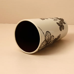 Laura Zindel Ceramic Tumbler / Hydrangea