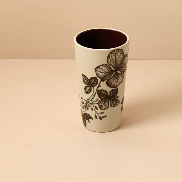 Laura Zindel Ceramic Tumbler / Hydrangea
