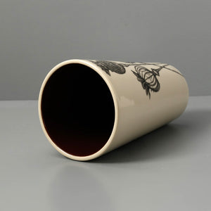 Laura Zindel Ceramic Tumbler / Poppy Pods