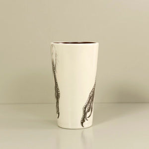 Laura Zindel Ceramic Tumbler / Quail Feet