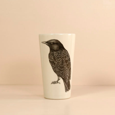 Laura Zindel Ceramic Tumbler / Starling