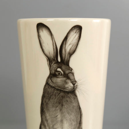 Laura Zindel Ceramic Tumbler / Tall Hare