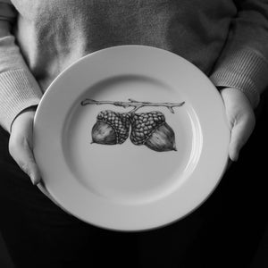 Laura Zindel Dinner Plate / Nuthatch