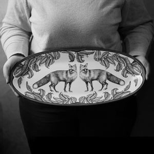 Laura Zindel Fish Platter / Brown Trout