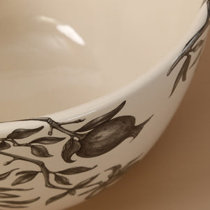 Laura Zindel Large Deep Bowl / Pomegranate