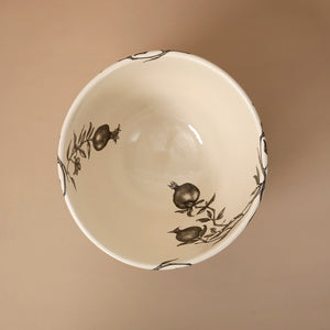 Laura Zindel Large Deep Bowl / Pomegranate