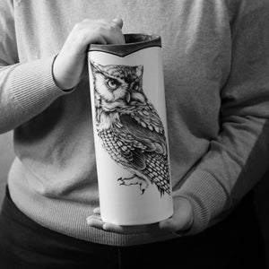 Laura Zindel Canister Vase / Large / Woodpecker