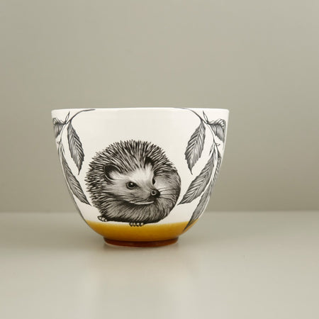 Laura Zindel Medium Deep Bowl / Hedgehog #2