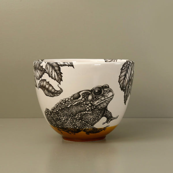 Laura Zindel Medium Deep Bowl / Toad