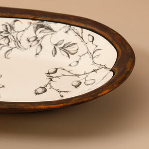Laura Zindel Rectangular Serving Dish / Waxwing