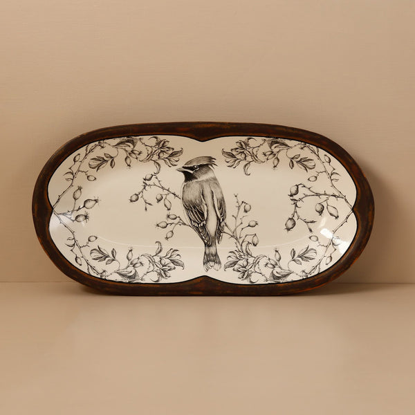 Laura Zindel Rectangular Serving Dish / Waxwing