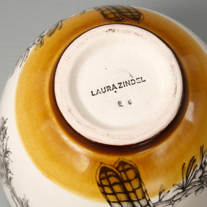 Laura Zindel Small Deep Bowl / Blue Jay