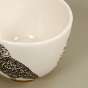 Laura Zindel Small Deep Bowl / Burrowing Owl