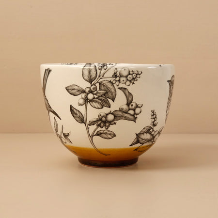 Laura Zindel Small Deep Bowl / Hermit Thrush