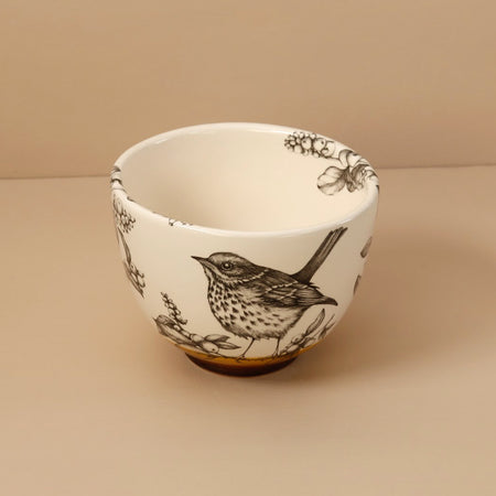 Laura Zindel Small Deep Bowl / Hermit Thrush