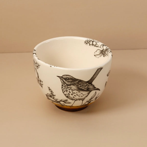 Laura Zindel Small Deep Bowl / Hermit Thrush