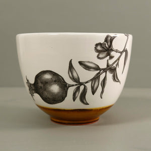 Laura Zindel Small Deep Bowl / Pomegranate