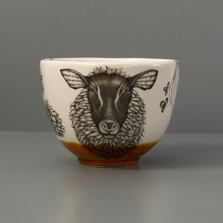 Laura Zindel Small Deep Bowl / Suffolk Sheep