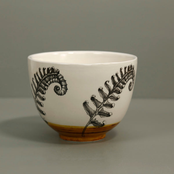 Laura Zindel Small Deep Bowl / Sword Fern