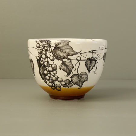 Laura Zindel Small Deep Bowl / Wild Grapes