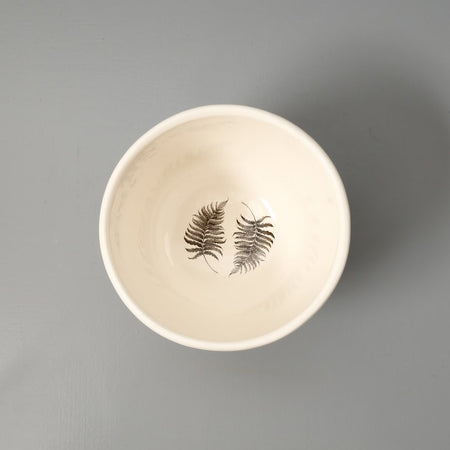 Laura Zindel Small Deep Bowl / Wood Fern