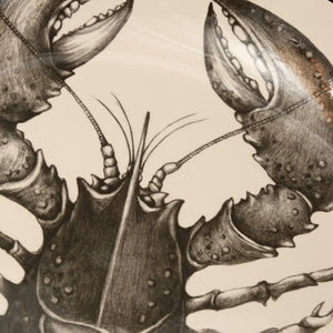 Laura Zindel Small Round Platter / Lobster