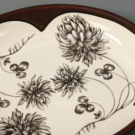 Laura Zindel Small Serving Dish / Clover