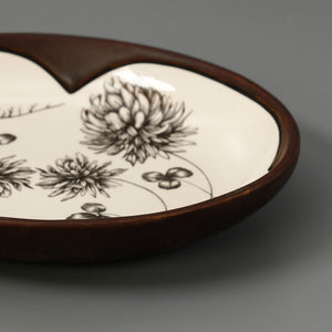 Laura Zindel Small Serving Dish / Clover
