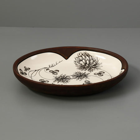 Laura Zindel Small Serving Dish / Clover