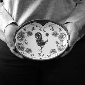 Laura Zindel Small Serving Dish / Rock Bass