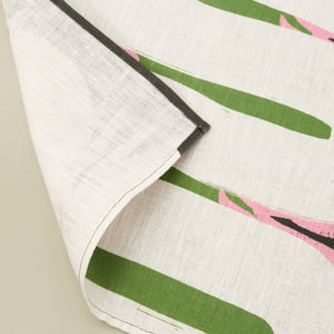 Leila Simon Hayes Table Runner / River Black & White