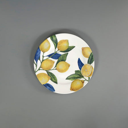 Lemon Orchard Melamine Dinner Plate