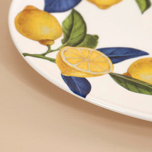 Lemon Orchard Melamine Oval Platter