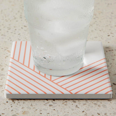 Linea Soak up Ceramic Coaster Set (4pc)