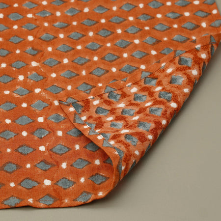 Linen Lozenge Table Runner